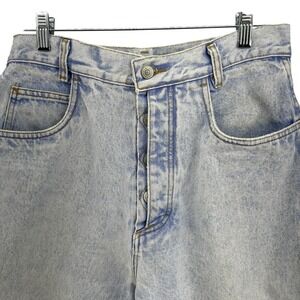 90s Jordache Button Fly Jeanjer High Waisted Mom Jeans SZ 13/13 29x29 VTG 1990s